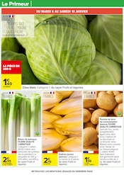 Promos Chou Blanc dans le catalogue "CHOCOLAT & CAFÉ" de Carrefour à la page 32