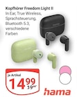 Kopfhörer Freedom Light II Angebote von Hama bei GLOBUS Hürth für 14,99 €