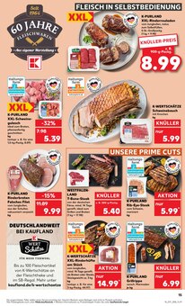 Schweinefleisch im Kaufland Prospekt "Aktuelle Angebote" mit 44 Seiten (Pforzheim)