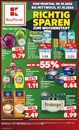 Kaufland Prospekt für Kirchberg mit 80 Seiten Kaufland Prospekt für Kirchberg: "Hier bin ich richtig", 80 Seiten, 05.10.2026 - 07.10.2026