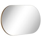 Miroir PHILEAS ovale doré à Lapeyre dans Le Havre Miroir PHILEAS ovale doré à Lapeyre dans Le Havre