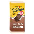 Tablettes de chocolat Noir - POULAIN en promo chez Carrefour Saint-Raphaël à 2,99 €