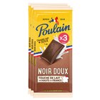 Tablettes de chocolat Noir - POULAIN - Carrefour à Saint-Raphaël Tablettes de chocolat Noir - POULAIN en promo chez Carrefour Saint-Raphaël à 2,99 €