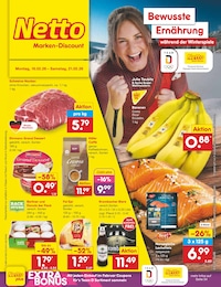 Bier Angebot im aktuellen Netto Marken-Discount Prospekt auf Seite 1