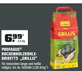 Buchenholzkohle-Briketts Grillis Angebote von Profagus bei OBI Beckum für 6,99 €