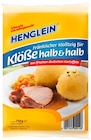 Beilagen im REWE Prospekt Fränkischer Kloßteig halb & halb von Henglein im aktuellen REWE Prospekt für 1,69 €