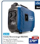 Inverter Stromerzeuger SG2500i von scheppach im aktuellen ALDI Nord Prospekt