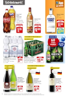 Bier im EDEKA Prospekt "Aktuelle Angebote" mit 12 Seiten (Landau (Pfalz))