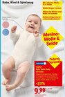 Baby-Wolle-Body mit Seide von Lupilu für 9,99 € bei Lidl im Angebot Baby-Wolle-Body mit Seide von Lupilu im aktuellen Lidl Prospekt