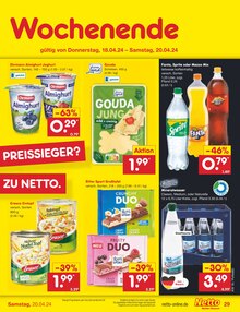 Cola im Netto Marken-Discount Prospekt "Aktuelle Angebote" mit 49 Seiten (Hof)