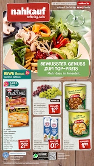 Pizza im aktuellen nahkauf Prospekt (Heidelberg) Pizza im nahkauf Prospekt "nichts liegt näher" mit 8 Seiten (Heidelberg)