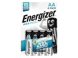 Max Plus Alk CHP4 AA Batterie im MediaMarkt Saturn Prospekt Max Plus Alk CHP4 AA Batterie von ENERGIZER im aktuellen MediaMarkt Saturn Prospekt für 5,99 €