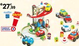 Super pack garage et transport de véhicules 18 mois - ABRICK dans le catalogue JouéClub
