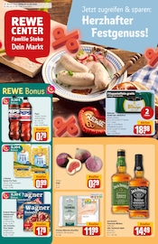 Whiskey im REWE Prospekt in Erkelenz Aktueller REWE Prospekt mit Whiskey, "Dein Markt", Seite 1