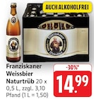 Weissbier Naturtrüb Angebote von Franziskaner bei E center Schwäbisch Gmünd für 14,99 €