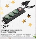 SCHUKO-STECKDOSENLEISTE bei OBI im Biberach Prospekt für 12,49 €