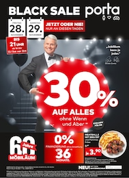 porta Möbel Prospekt für Görlitz: "BLACK SALE", 1 Seite, 28.11.2025 - 29.11.2025