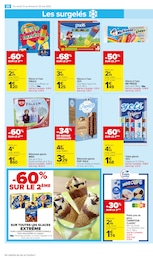 Offre Glace À L'eau dans le catalogue Carrefour Market du moment à la page 34