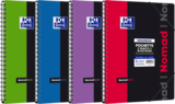 CAHIER SPIRALE CARTON NOMADBOOK OXFORD - OXFORD en promo chez Auchan Hypermarché Bordeaux à 6,49 €