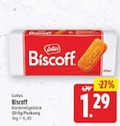 Biscoff von Lotus für 1,29 € bei E center im Angebot Biscoff von Lotus im aktuellen E center Prospekt