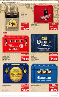 Augustiner im Kaufland Prospekt "EXTRA-ANGEBOTE" mit 8 Seiten (Stuttgart)