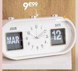 Réveil retro en promo chez B&M Castres à 9,99 €