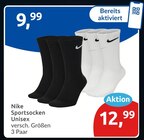 Sportsocken Unisex im Angebot bei budni in Buxtehude Sportsocken Unisex Angebote von Nike bei budni Buxtehude für 9,99 €
