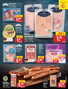 Bratwurst im Netto Marken-Discount Prospekt "Aktuelle Angebote" mit 73 Seiten (Osnabrück)