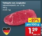 Aktuelles Tafelspitz vom Jungbullen Angebot bei Netto Marken-Discount in Wuppertal ab 1,29 €