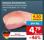 Aktuelle Braten Angebote bei Netto Marken-Discount in Wuppertal Aktuelles Schweine-Schulterbraten Angebot bei Netto Marken-Discount in Wuppertal ab 4,79 €