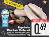 Bayerische Münchner Weißwurst bei E center im Aichach Prospekt für 0,69 €