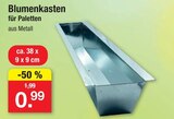 Blumenkasten Angebote bei Zimmermann Oldenburg für 0,99 €