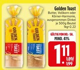 Butter von Golden Toast im aktuellen EDEKA Prospekt für 1,11 €