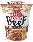 Nouilles japonaises boeuf aux 5 épices - Nissin dans le catalogue Intermarché