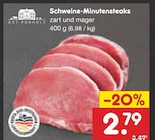 Schweine-Minutensteaks von Gut Ponholz im aktuellen Netto Marken-Discount Prospekt