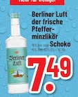 der frische Pfefferminzlikör Angebote von Berliner Luft bei Trinkgut Heidelberg für 7,49 €