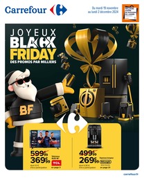 Catalogue Carrefour "JOYEUX BLACK FRIDAY" à Sauxillanges et alentours, 48 pages, 19/11/2024 - 02/12/2024