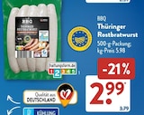 BBQ Thüringer Rostbratwurst  im aktuellen ALDI SÜD Prospekt für 2,99 €