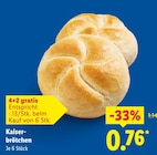 Kaiserbrötchen im Angebot bei Lidl in Bergkamen Kaiserbrötchen Angebote bei Lidl Bergkamen für 0,76 €