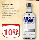 Vodka von Absolut im aktuellen GLOBUS Prospekt