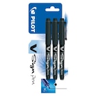 3 feutres d'écriture noir V-SIGN - PILOT dans le catalogue Carrefour