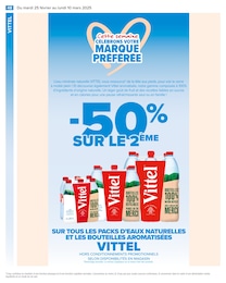 Offre Vittel dans le catalogue Carrefour du moment à la page 50