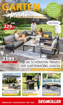 Segmüller Unterhaching Prospekt "Garten Spezial" mit 50 Seiten