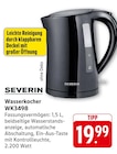 Wasserkocher WK3498 Angebote von Severin bei E center Bruchsal für 19,99 €