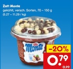Monte im Netto Marken-Discount Prospekt Monte von Zott im aktuellen Netto Marken-Discount Prospekt für 0,79 €