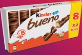 Bueno Chocolat au Lait - Kinder à 2,27 € dans le catalogue Intermarché