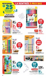Promos Bureau dans le catalogue "LES PRIX BAS Spécial rentrée" de Hyper U Bureau en promo dans le catalogue Hyper U à la page 16