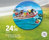 Bateau de pompier et scooter des mers - PLAYMOBIL - Intermarché à Rennes Bateau de pompier et scooter des mers - PLAYMOBIL en promo chez Intermarché Rennes à 24,90 €
