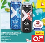 Biermischgetränk von X2 für 0,99 € bei Netto Marken-Discount im Angebot Biermischgetränk von X2 im aktuellen Netto Marken-Discount Prospekt