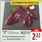 Aktuelles Frische Schweinenieren oder Schweineleber Angebot bei EDEKA in Stuttgart ab 2,22 €